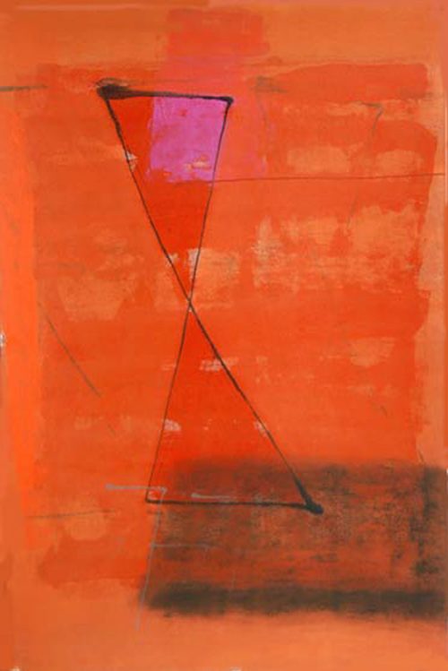 GK-071 S. Harshavardhana | Untitled | Mixed Media on Paper | 30 x 20 inches | 2007 INR 110000/- (Unframed All in Delivered)