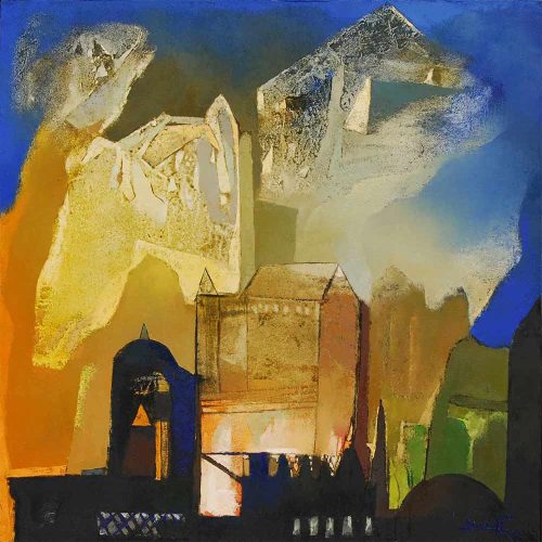 Somenath Maity  |  Oil on Canvas  |  40x40 inches | INR 2,50,000/-