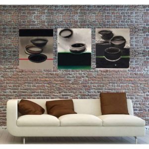 Madhu Basu, Magma Series, Still Life, Acrylic & Pigment on Canvas, 21.25x25.5 inches Set of 3 works : 250000/- Now at 150000/- only Festive Offer USD 1600 (INR 112000/-) Delivered