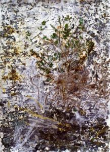 Jayshree Chakravarty Untitled Mixed Media on Board 27x39 inches 2017