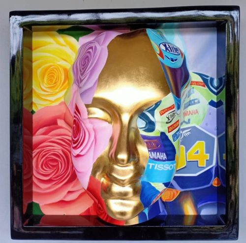 Venkat Bothsa Murals Paint on Fibre 18x18 inches | Price 250000/- NOW 150000/-
