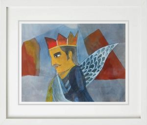 Badri Narayan | Mixed Media on Paper | 15 x 11 inches | INR 450000/-