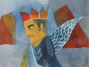 Badri Narayan | Mixed Media on Paper | 15 x 11 inches | INR 450000/-