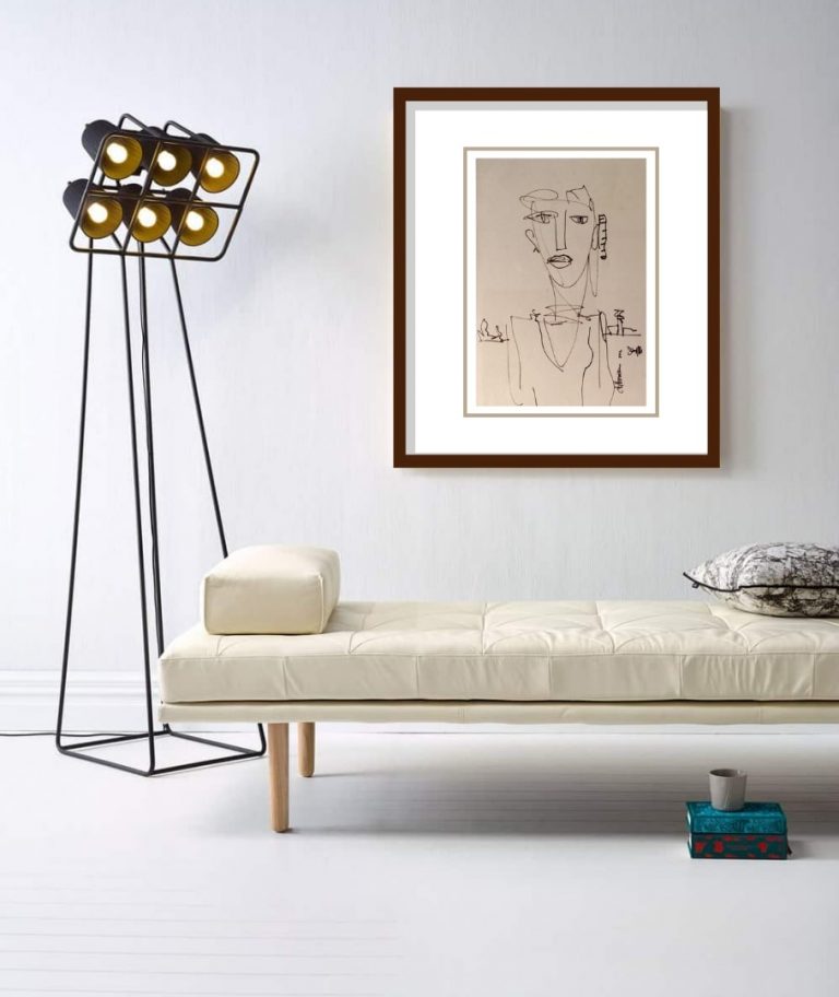 Chitrovanu Mazumdar | Ink on Paper | 22 x 14 inches | 65000/- NOW 40000/-