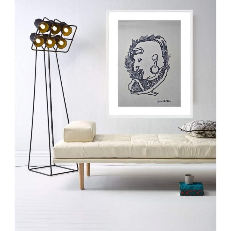 M.F. Husain Look Book | Ink on Paper | Illustrations from 1997 | 10 x 14 inches | 250000/- SOLD