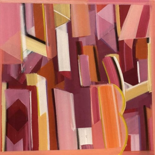 Amit Kalla Acrylic on Canvas 24x24 inches