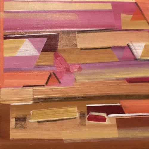 Amit Kalla Acrylic on Canvas 24x24 inches