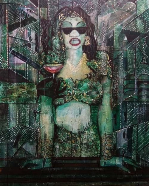 Rajeswar Rao Acrylic on Canvas 24x30 inches