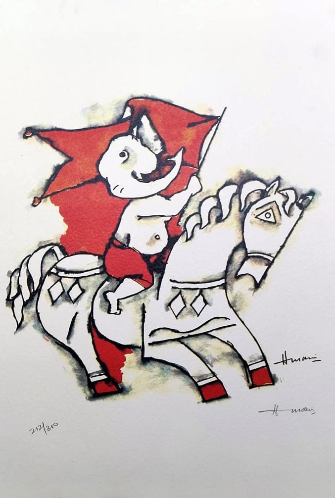 M.F. Husain