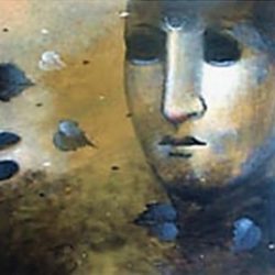 Sekhar Kar | Acrylic on Canvas | 48 x 48 inchesINR 1,25,000/- (Unframed & Delivered)