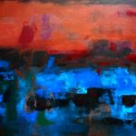 K.M. Adimoolam Untitled Oil on Canvas 32 x 42 inches 2006
