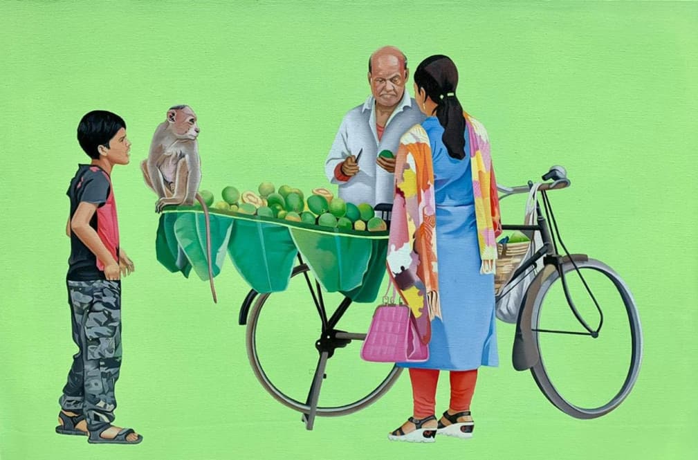 Share 150+ indian fruit seller drawing best - vietkidsiq.edu.vn