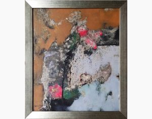 Untitled, Oil on Canvas, 17.5 x 20.75 inches