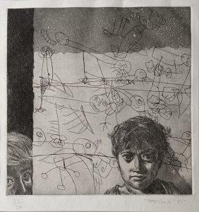 Untitled, Figurative, AP – 31/32, Lithograph on Paper