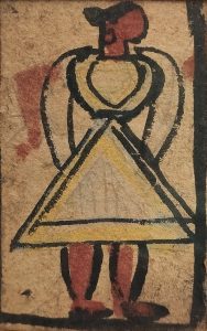 Untitled, Figurative, Tempera on Paper