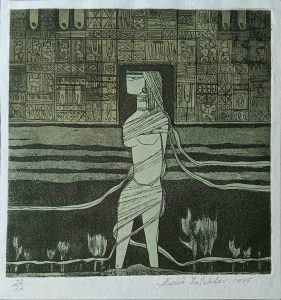 Untitled, Figurative, AP – 22/32, Etching on Paper