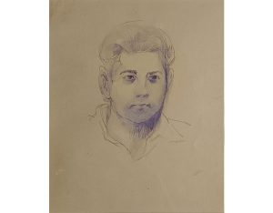 Untitled (Face of a Man)