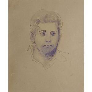 Untitled (Face of a Man)