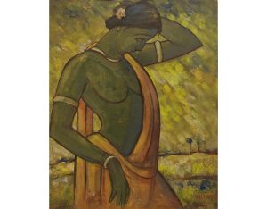 Untitled, Figurative (Santhal Woman)