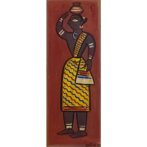Untitled, Figurative (Tribal Lady)