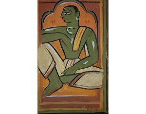 Untitled, Figurative (Man Sitting)