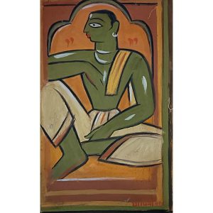 Untitled, Figurative (Man Sitting)