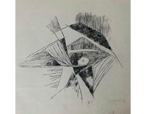 Untitled, Pen & Ink on Paper