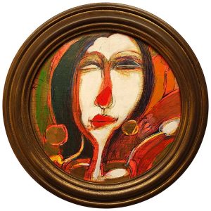 Untitled, Figurative, Acrylic on Canvas Board