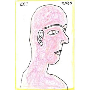 Untitled, Figurative, Mixed Media on Paper