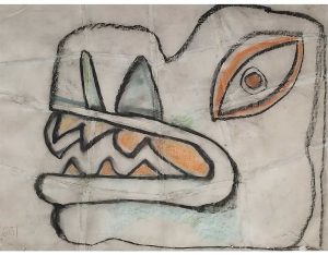 Untitled, Dry Pastel on Paper