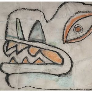 Untitled, Dry Pastel on Paper