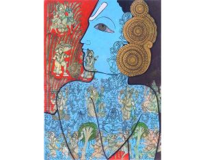 Untitled, Figurative, Mixed Media on Paper