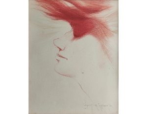 Untitled, Figurative, Pastel on Paper