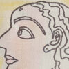 Jogen Chowdhury Untitled Mixed Media on Canvas 6 x 6 inches 2024