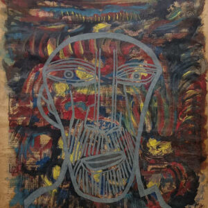 F.N Souza, Untitled, Mixed Media on Paper, 23.5 x 16.7 Inches, 1981