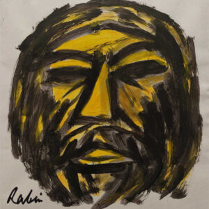 Rabin Mondal, Untitled, Acrylic on Paper, 11 x 10 Inches