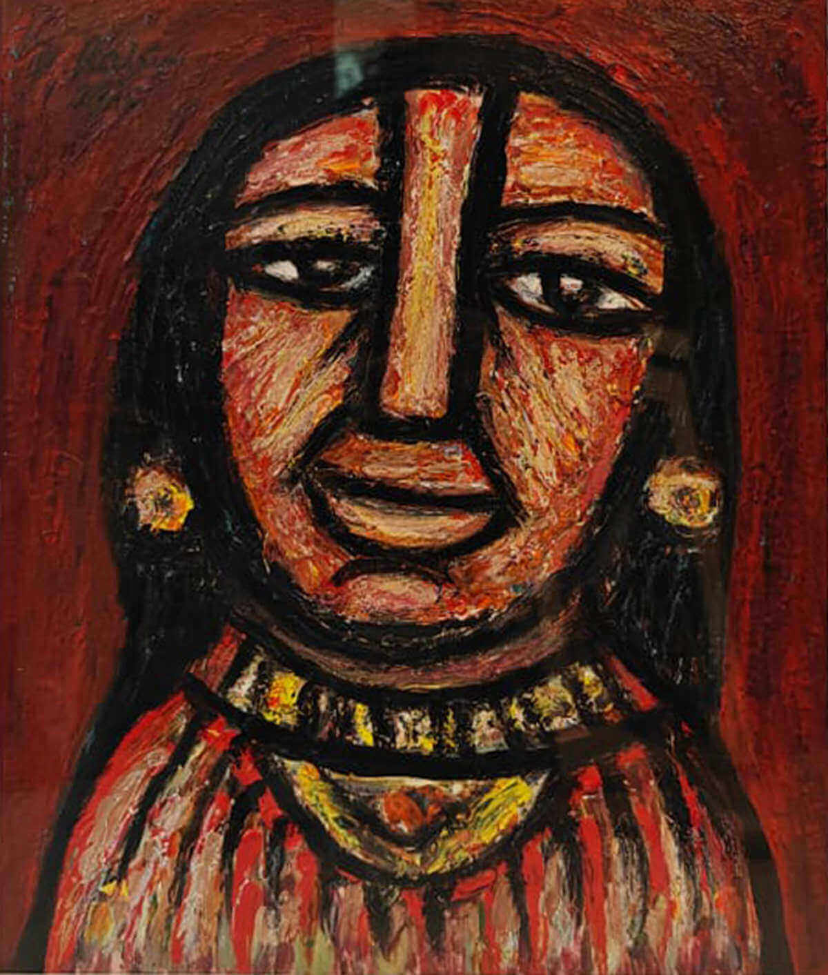 Rabin Mondal, Untitled, Mixed Media on Paper, 20 x 17 inches, 2016