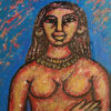 Rabin Mondal Women Acrylic on Board 22 x 15 inches 2017