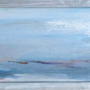 Shahabuddin Ahmed Untitled Oil on Canvas 8 x 24 inches 2023