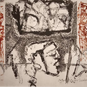 Shyamal Dutta Ray, Untitled, Mixed Media on Paper, 12 x 12 inches, 2003