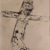 Shyamal Dutta Ray Christ Ink on Paper 14.5 x 10.5 inches 2000