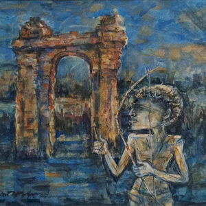 Shyamal Dutta Ray, Untitled, Water Colour on Paper, 10.75 x 13 Inches, 2003