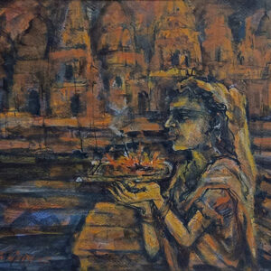 Shyamal Dutta Ray, Untitled, Water colour on Paper, 10 x 13 Inches, 2003