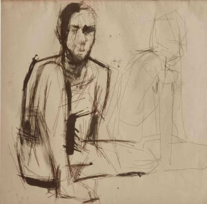 Untitled, Man Sitting