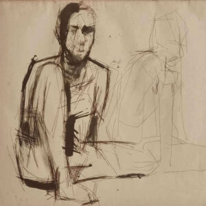 Untitled, Man Sitting