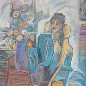 Anita Roy Chowdhury Untitled Oil on Canvas 36 x 30 inches 2011