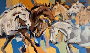 Untitled (Galloping Horses)