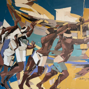 Wilson D' Souza Untitled Oil on Canvas 48 x 60 inches 2025