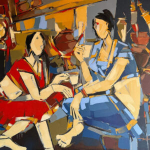 Wilson D' Souza Untitled Oil on Canvas 60 x 48 inches 2025