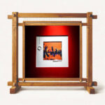 Beat Textile (Pashmina), Wooden Loom Frame H 48 x W 48 x D 1 inches